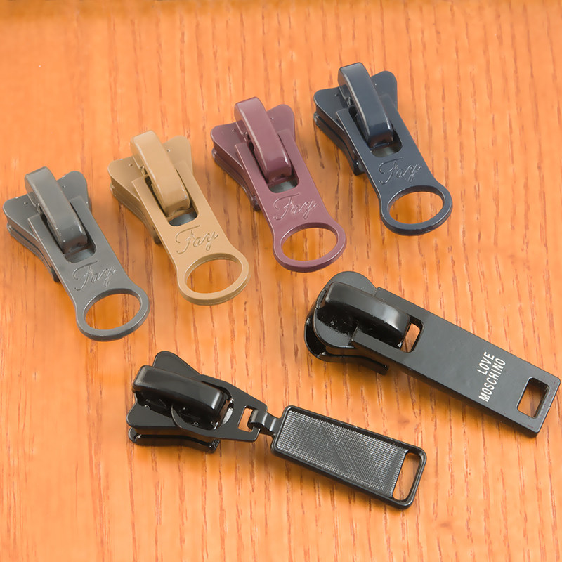 8号树脂拉链配件拉头棉衣服锁扣