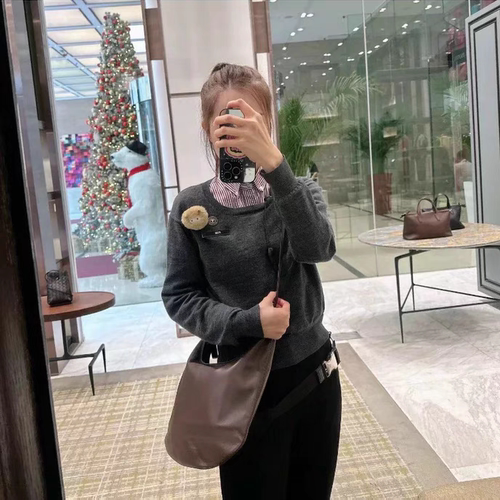 TR全羊皮月牙hobo包大容量通勤