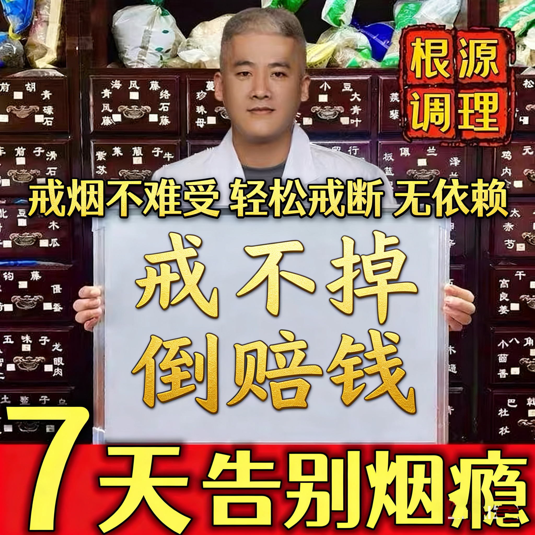 戒烟贴神器缓解烟瘾男女士辅助戒烟控烟随身尼古丁戒断反应正品