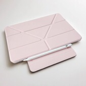 磁吸搭扣iPadA16保护套2025款 iPadAir7硬壳2024款 11寸2022苹果10代适用12.9三折Air13纯色air4平板iPad11防摔