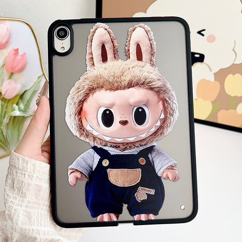 潮牌彩绘ipad11保护壳2024款air6/7新款pro11苹果七八9代10.2寸平板套air4/5磨砂亚克力10.9防弯9.7硬壳mini6