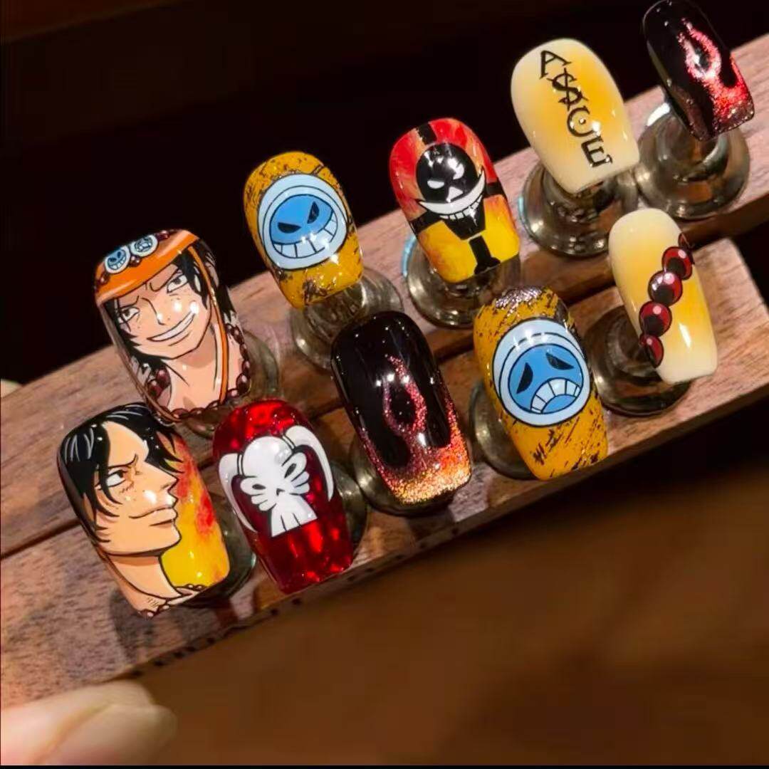焰纹海贼穿戴甲热血动漫风