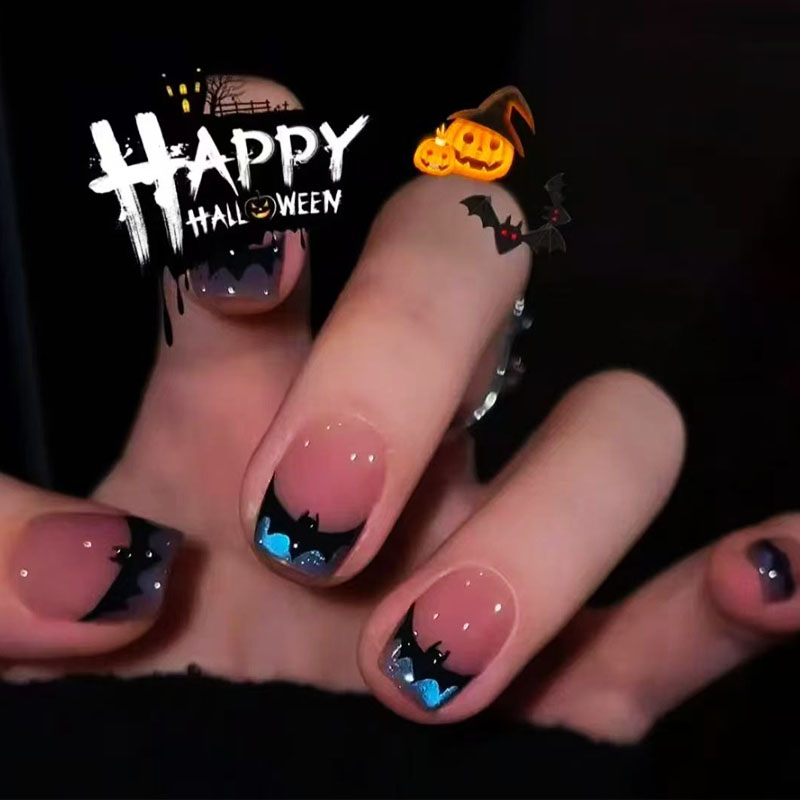 万圣夜蝙蝠猫眼穿戴甲