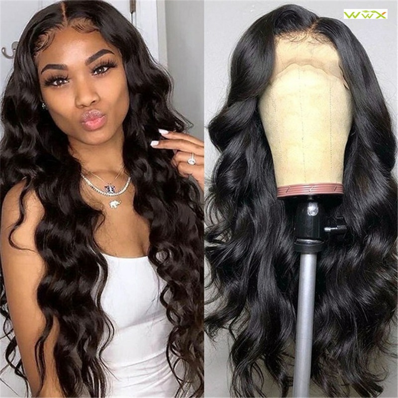 Body Wave Lace Front Wig Short Wigs for Black Women 28 30 In