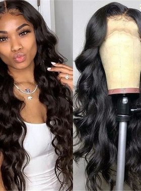 Body Wave Lace Front Wig Short Wigs for Black Women 28 30 In