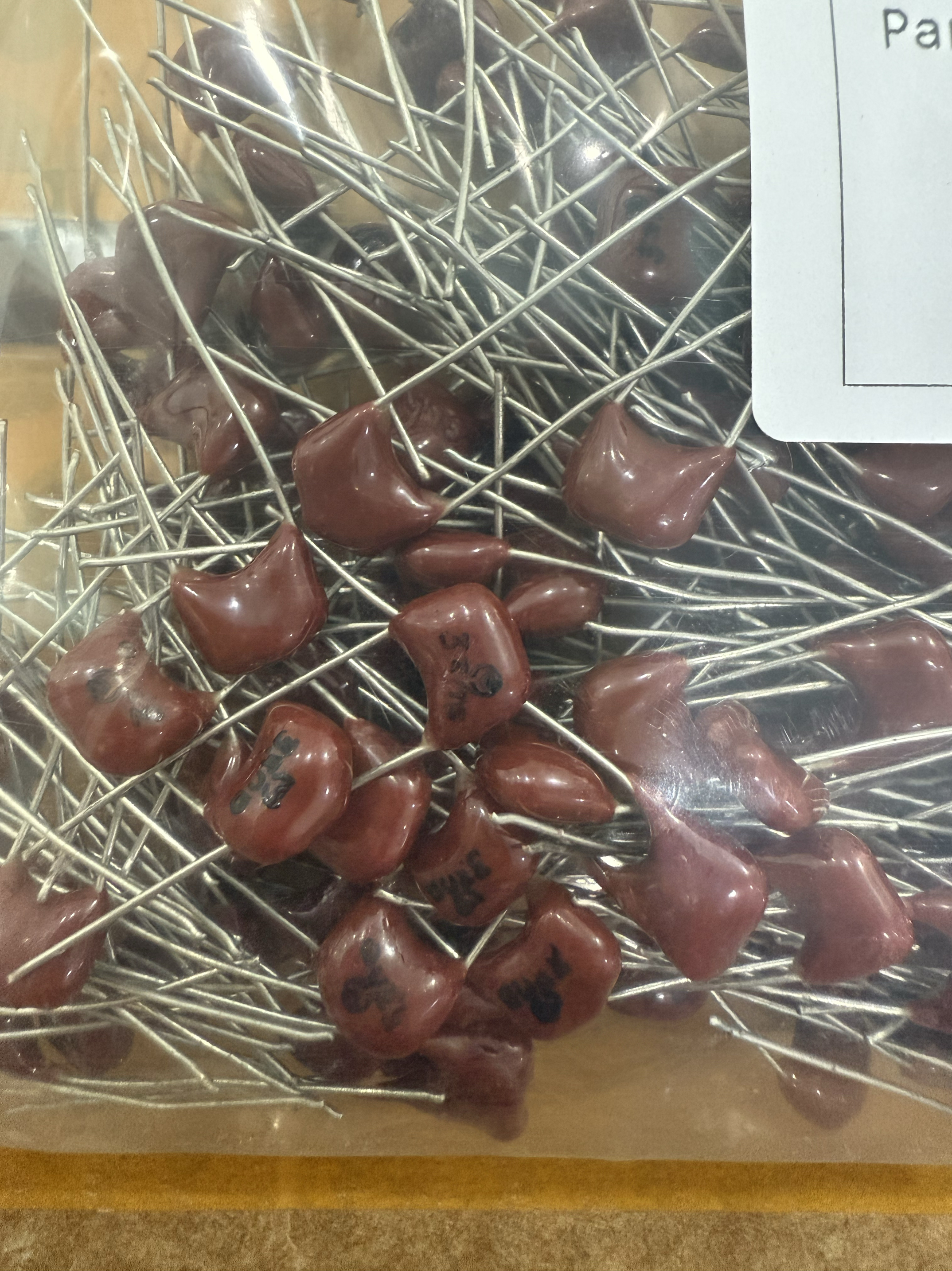 云母电容 330P 500V 台产正品货 云母电容 330PF 331 330P 500V