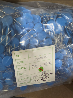 14D820K 高品质ZOV品牌压敏电阻 14D820 原装正品82V