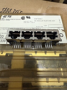 TE 网络连接器插座 6339167-3 原装正品