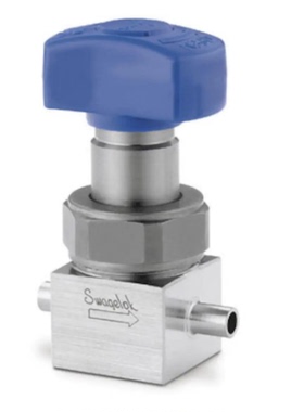 美国世伟洛克Swagelok 隔膜密封阀1/4蓝色定向手柄6LVV-DPBW4-P-1