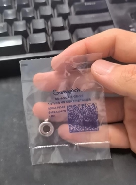 美国世伟洛克Swagelok带爪316L垫片无镀层支承组SS-4-VCR-2-GR-VS