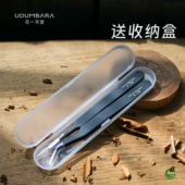 多肉植物镊子不锈钢直头弯头修根种植夹枯叶工具微景观送收纳盒