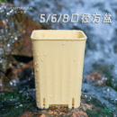 花一天堂加深控根多肉方塑料花盆多规格万象玉露块根仙人球角堇盆