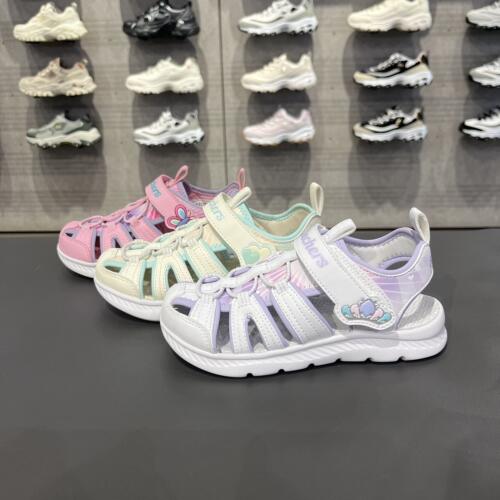 Skechers斯凯奇水陆溯溪鞋夏季女孩包头小动物可爱凉鞋302721L