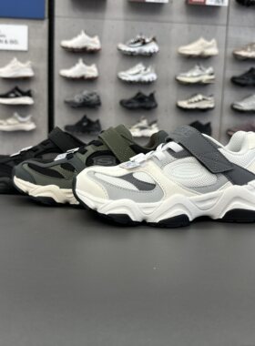Skechers斯凯奇男童轻便舒适透气防滑耐磨魔术贴休闲鞋405346L