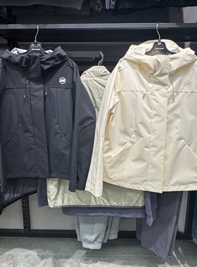 Skechers斯凯奇女士户外舒适运动休闲连帽梭织连帽外套P125W126