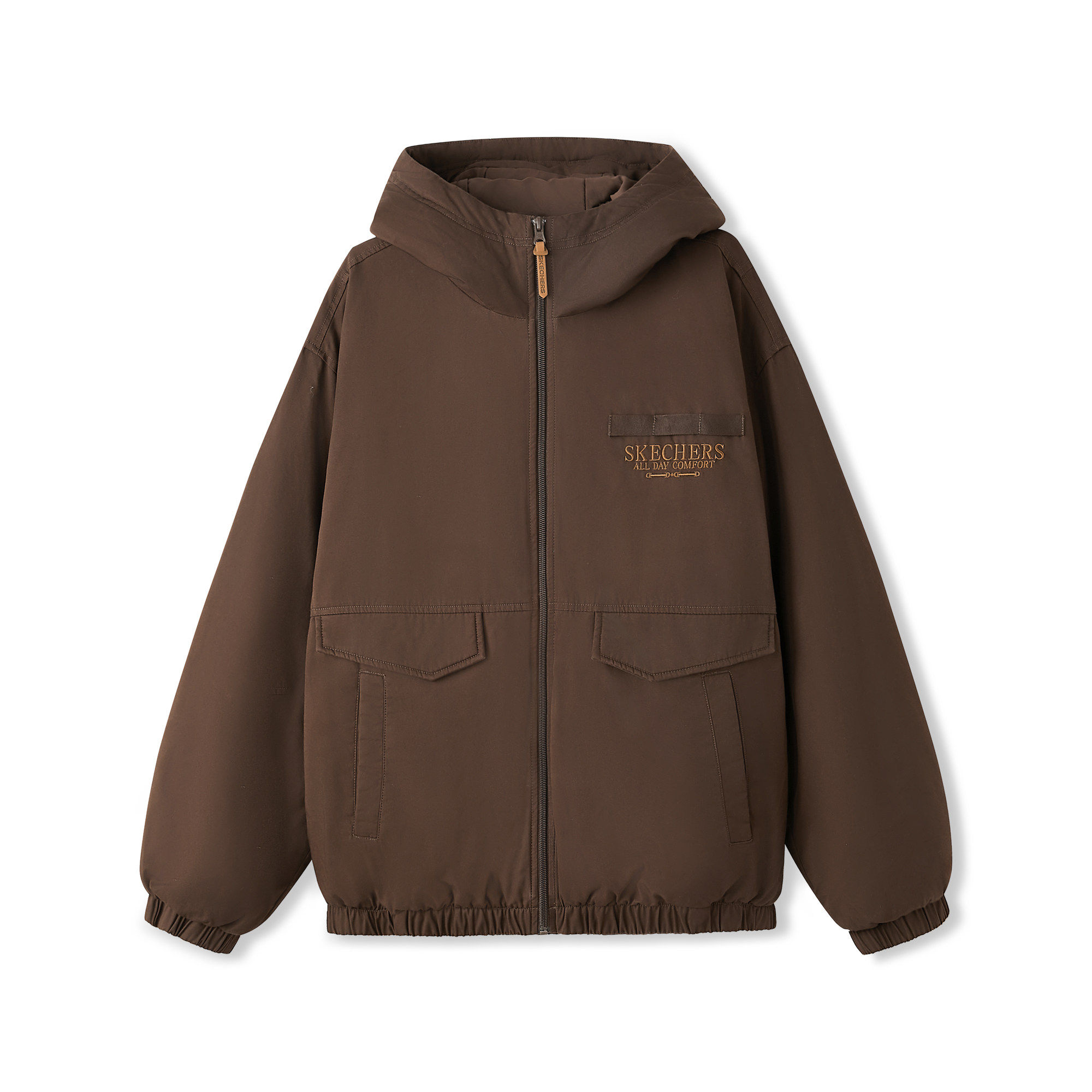 Skechers斯凯奇男女同款秋冬宽松保暖裥棉外套连帽棉服L126U002,运动服/休闲服装,运动茄克/外套,淘宝优惠券,粉丝福利购,淘宝优惠卷