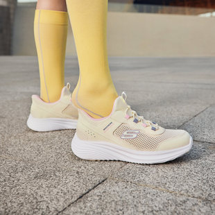 Skechers斯凯奇女童一脚蹬闪穿百搭轻盈透气休闲运动鞋319102L