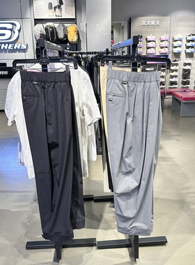Skechers斯凯奇女士新款休闲舒适宽松透气亲肤运动长裤P226W122