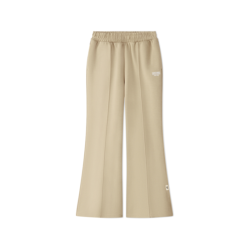 Skechers斯凯奇女子秋冬新款宽松显瘦百搭针织休闲长裤L325W085