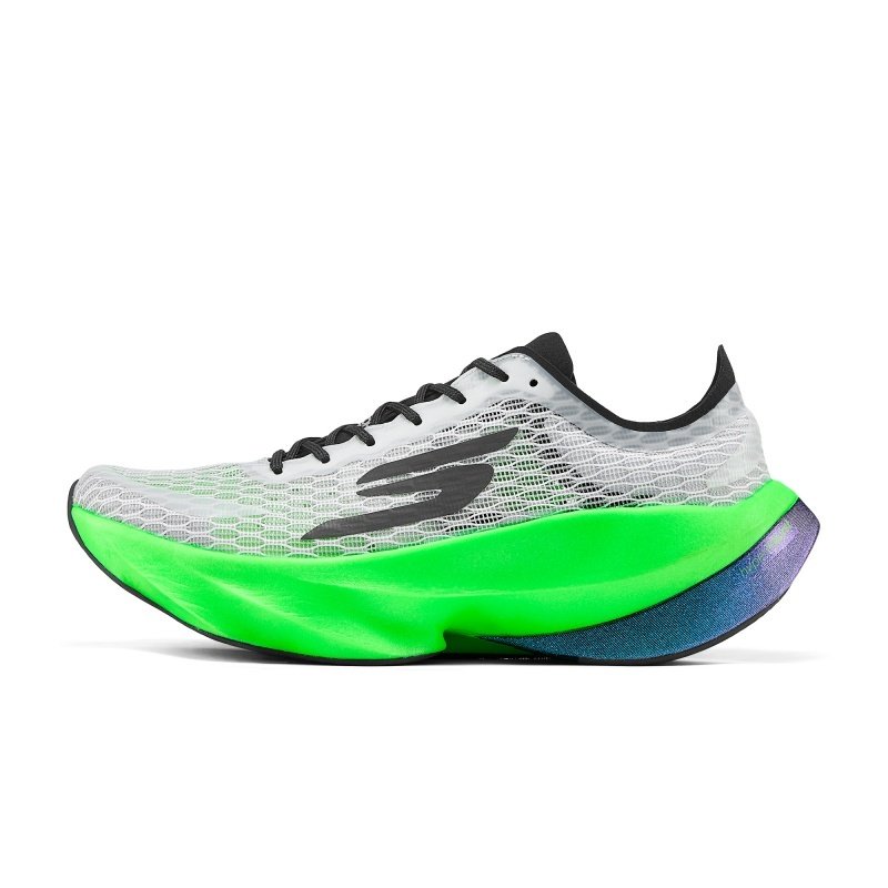 Skechers斯凯奇男士AERO BURST凌速回弹比赛竞速专业跑步鞋246091