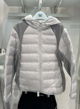 Skechers斯凯奇新款儿童中性时尚连帽保暖透气短款羽绒服P425K045