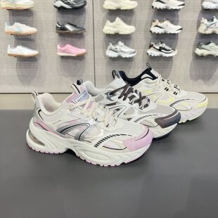 Skechers斯凯奇女款漫月鞋透气舒适厚底休闲老爹鞋运动鞋177606