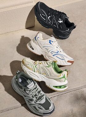 Skechers斯凯奇男女漫月鞋厚底增高百搭老爹鞋183199运动鞋177606