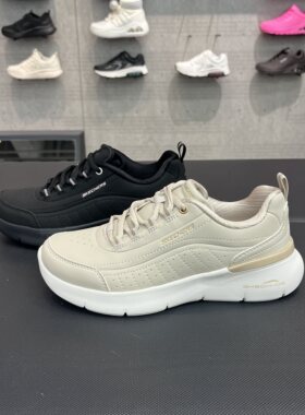 Skechers斯凯奇女士2024秋季厚底透气舒适耐磨休闲运动鞋150373