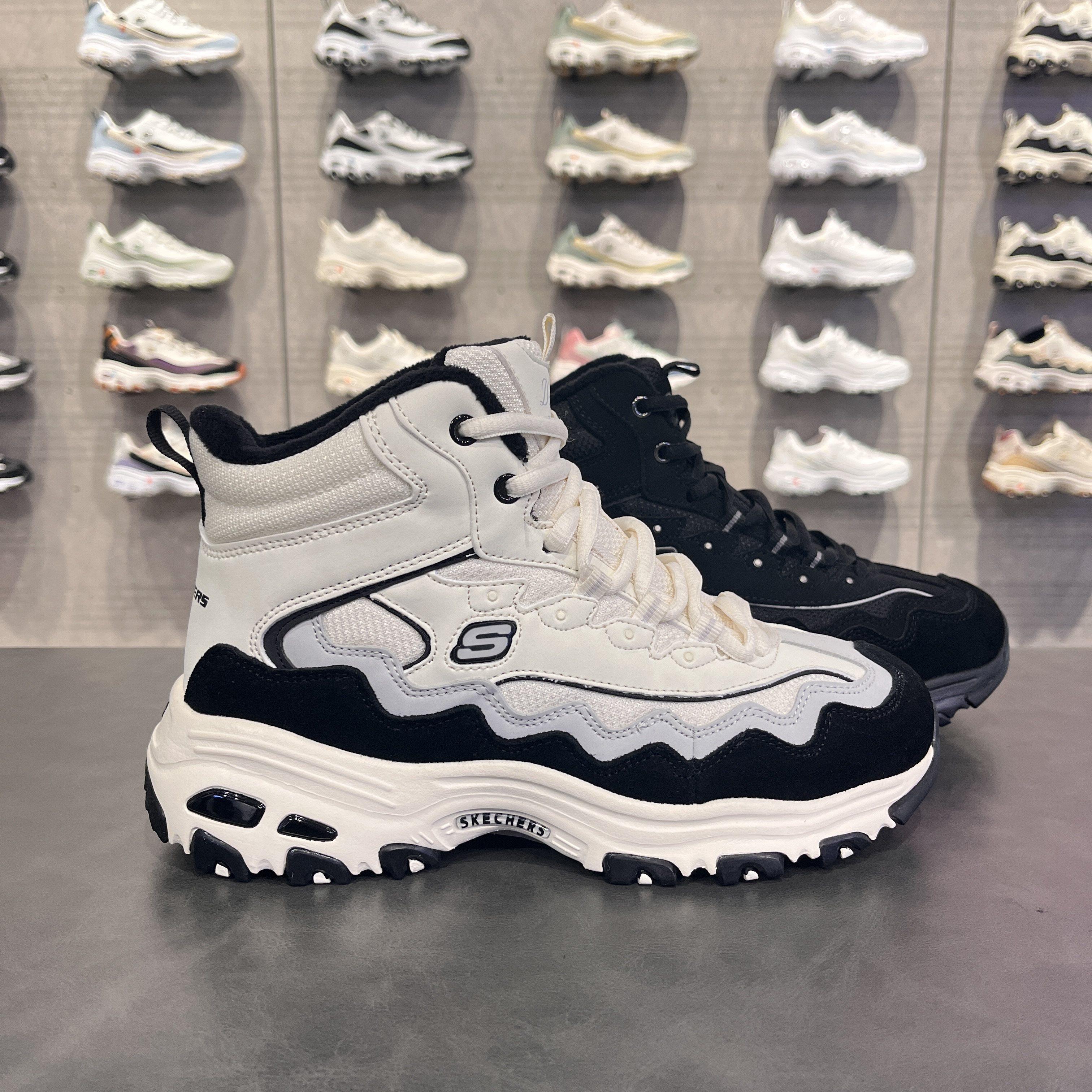 Skechers斯凯奇秋冬加绒女子复古轻便缓震高帮运动休闲鞋168026,运动鞋new,运动休闲鞋,淘宝优惠券,粉丝福利购,淘宝优惠卷