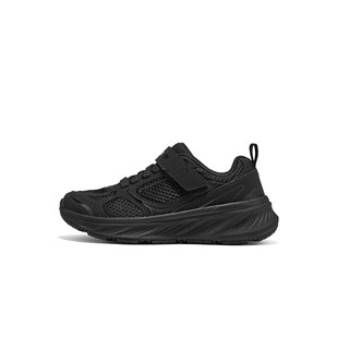 Skechers斯凯奇男孩纯色百搭经典网面透气耐磨休闲运动鞋405364L
