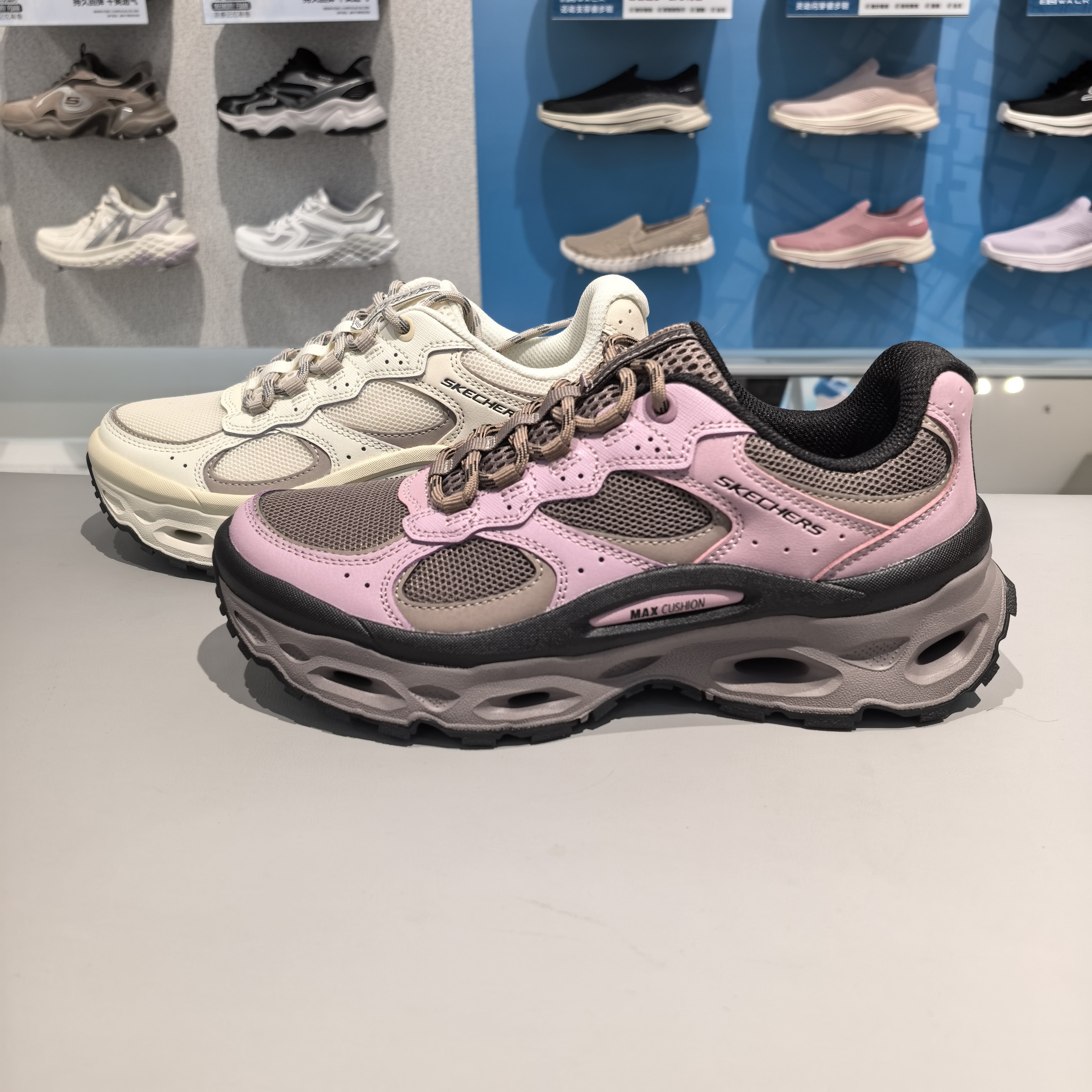 Skechers斯凯奇女子户外抓地吸震登山运动柔软耐磨徒步鞋180480