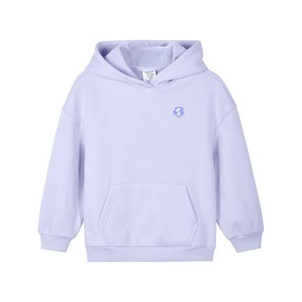 Skechers斯凯奇女童秋冬季宽松舒适百搭长袖时尚卫衣上衣L424G021