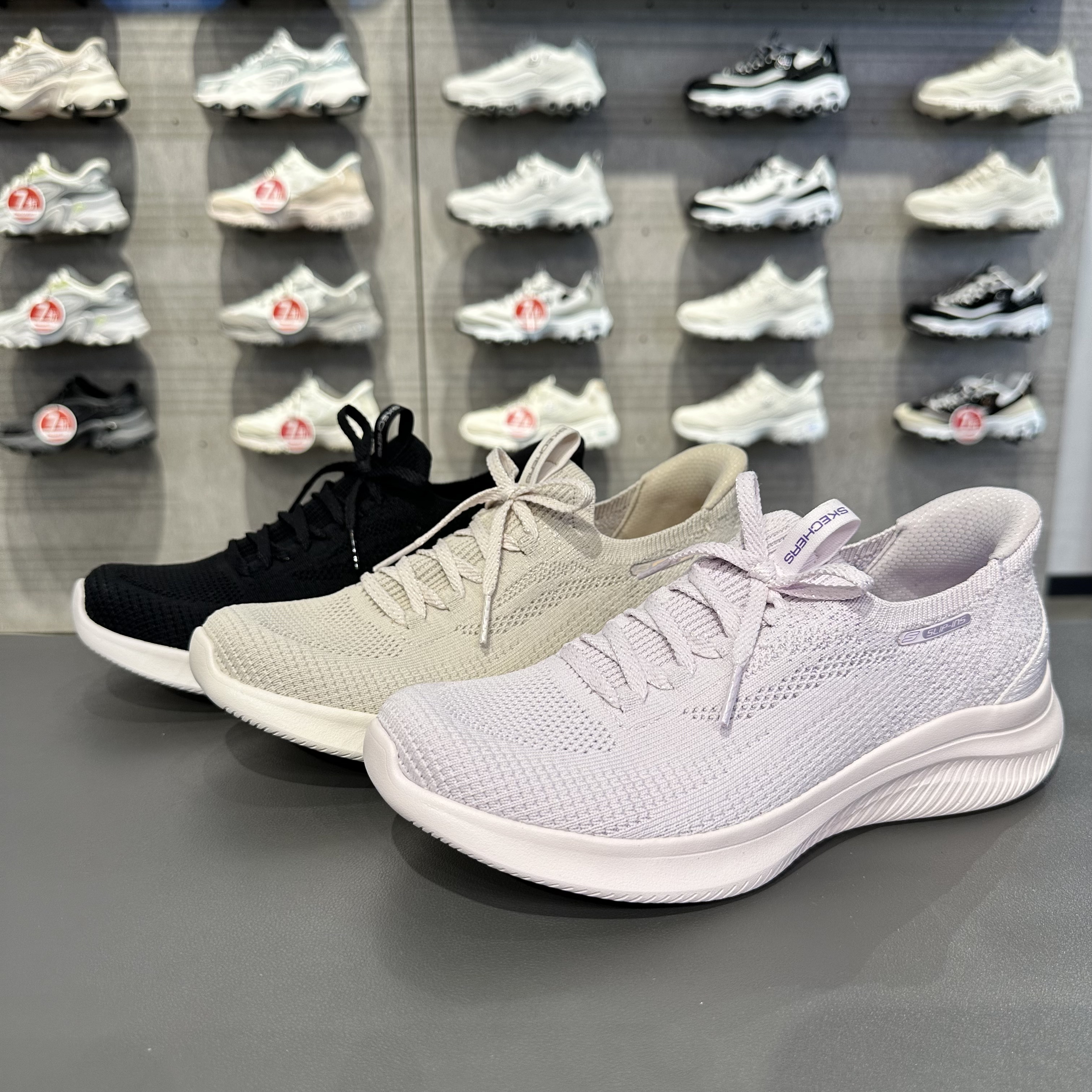 Skechers斯凯奇女士一脚蹬闪穿鞋软弹随行休闲运动健步鞋150801