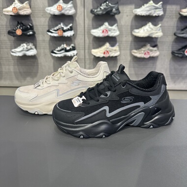 Skechers斯凯奇女子春季新款透气厚底增高休闲运动老爹鞋150831