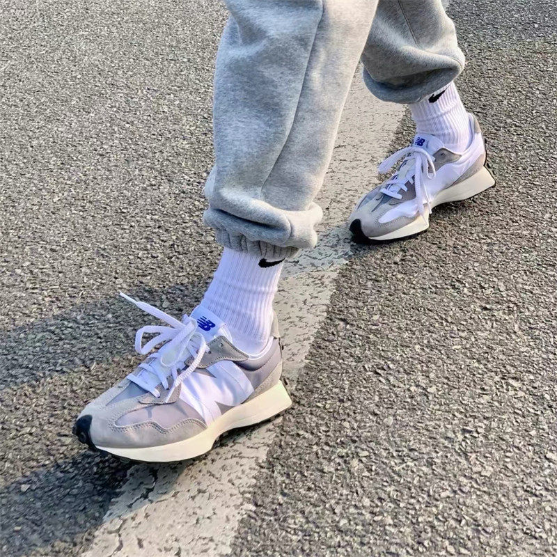 New Balance/NB327系列男女复古运动潮流增高老爹鞋MS327JC1/CPA,运动鞋new,跑步鞋,淘宝优惠券,粉丝福利购,淘宝优惠卷