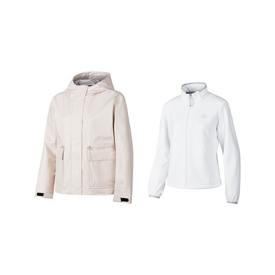 斯凯奇女户外运动立领外套