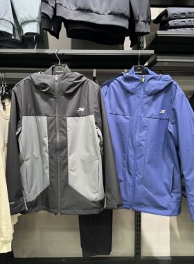 Skechers斯凯奇男士三合一防泼水蓄热御寒保暖冲锋衣外套P425M028