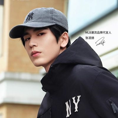 MLB棒球帽男女同款运动休闲刺绣