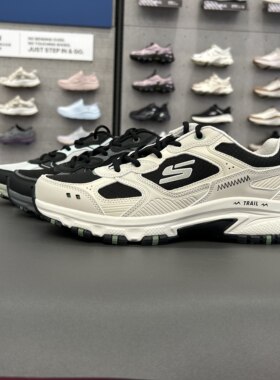 Skechers斯凯奇男士户外鞋抓地耐磨舒适缓震休闲运动鞋237754C