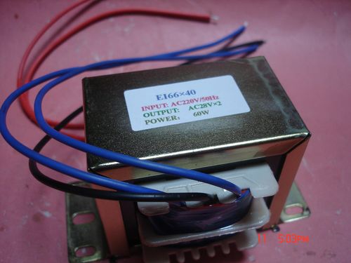 汕头鑫胜兴牌 多媒体有源音箱60W220V转1.1A28V×2变压器EI66×40