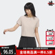 圆领宽松透气短袖 Adidas阿迪达斯女装 时尚 新款 T恤JI9805 春季