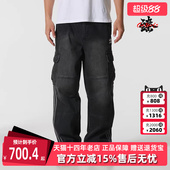 2025冬季 P长裤 新款 DENIM KS5978 BLACK Adidas阿迪达斯三叶草男裤