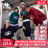 新款 秋季 运动休闲简约复古百搭卫衣K0EY2MT30D 女装 Kappa卡帕男装