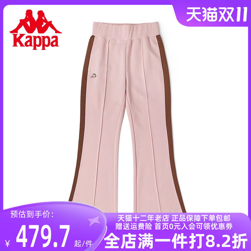 Kappa卡帕女裤2023新款针织长裤运动休闲套装裤喇叭裤K0C62AK03怎么样,好用不?