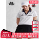 休闲半袖 Kappa卡帕春女复古短袖 运动POLO衫 字母T恤K0E42PD21
