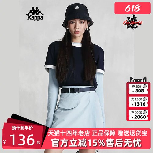 卡帕Kappa女子短袖T恤