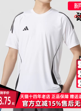 Adidas阿迪达斯男装夏季新款跑步训练健身透气休闲T恤IS1019