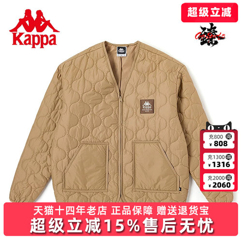卡帕棉服Kappa男女情侣防寒外套