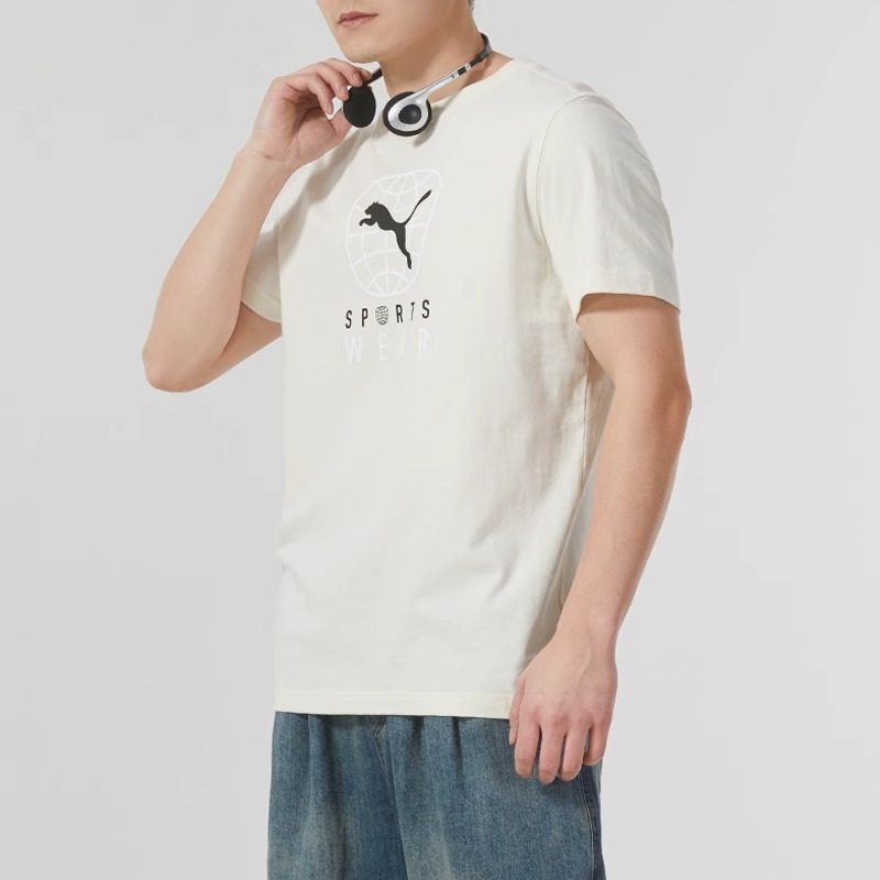 PUMA彪马短袖男装运动休闲T恤