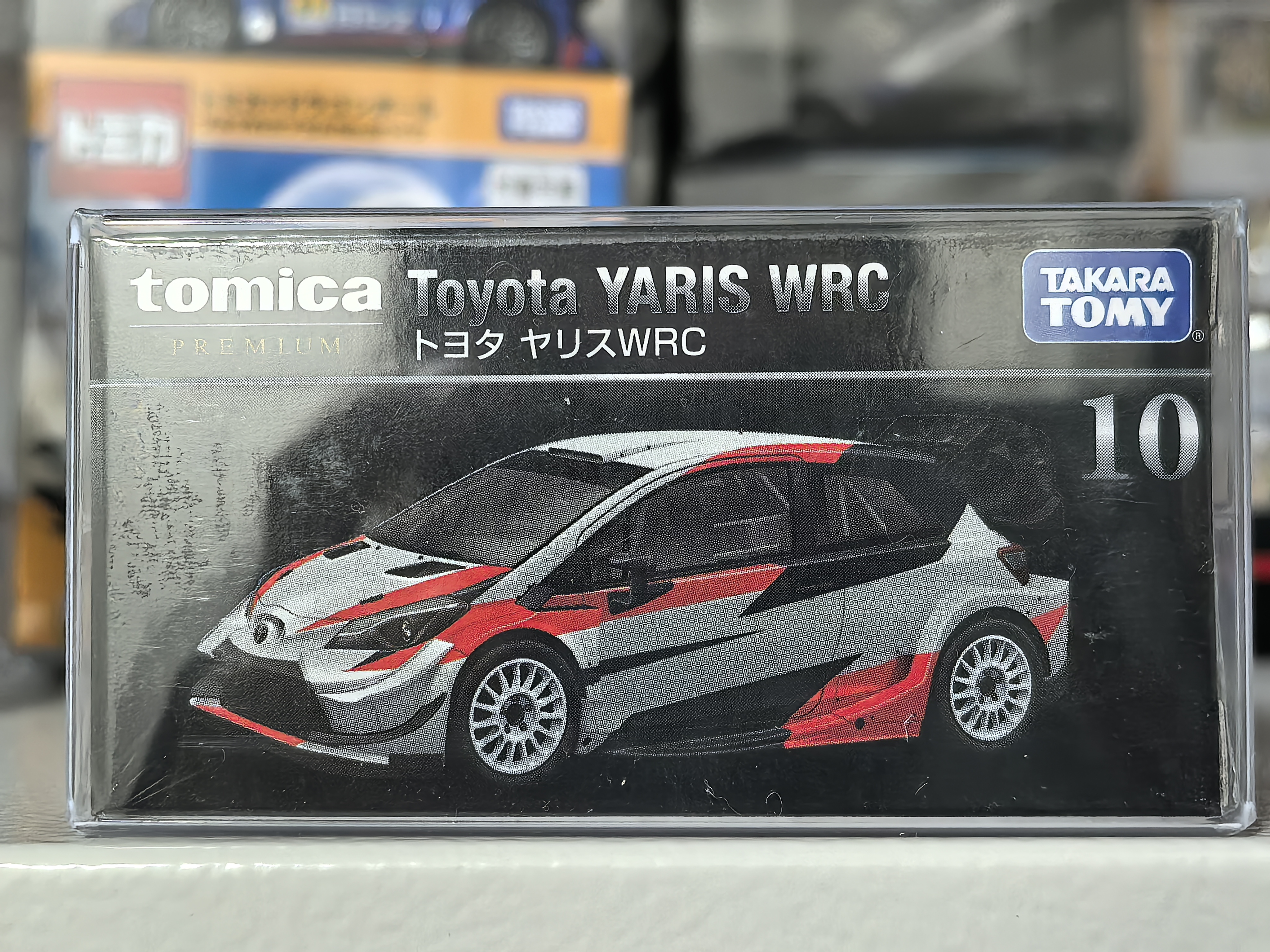 日版TOMY多美卡TOMICA黑盒TP10 WRCWRC合金小汽车模型